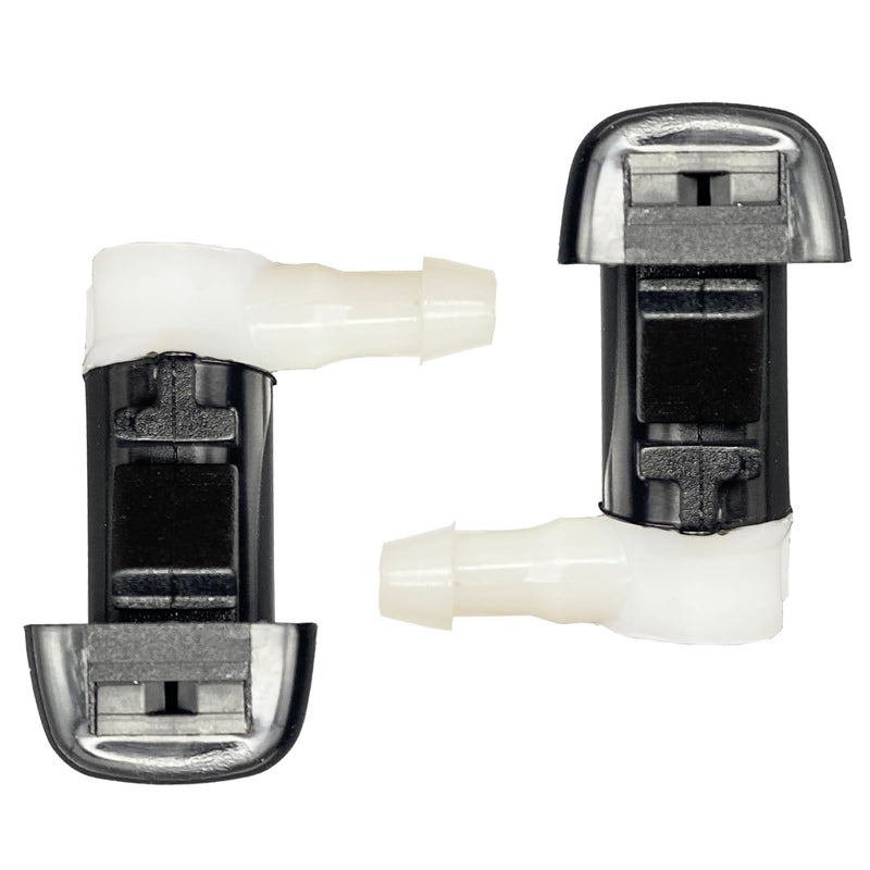 Cheriezing 2Pcs Windshield Washer Nozzles Wiper Spray Kit Compatible with 2013-2016 Dart # 68081370AB - Image 5